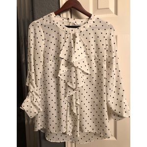 Polka dot NY&Company blouse